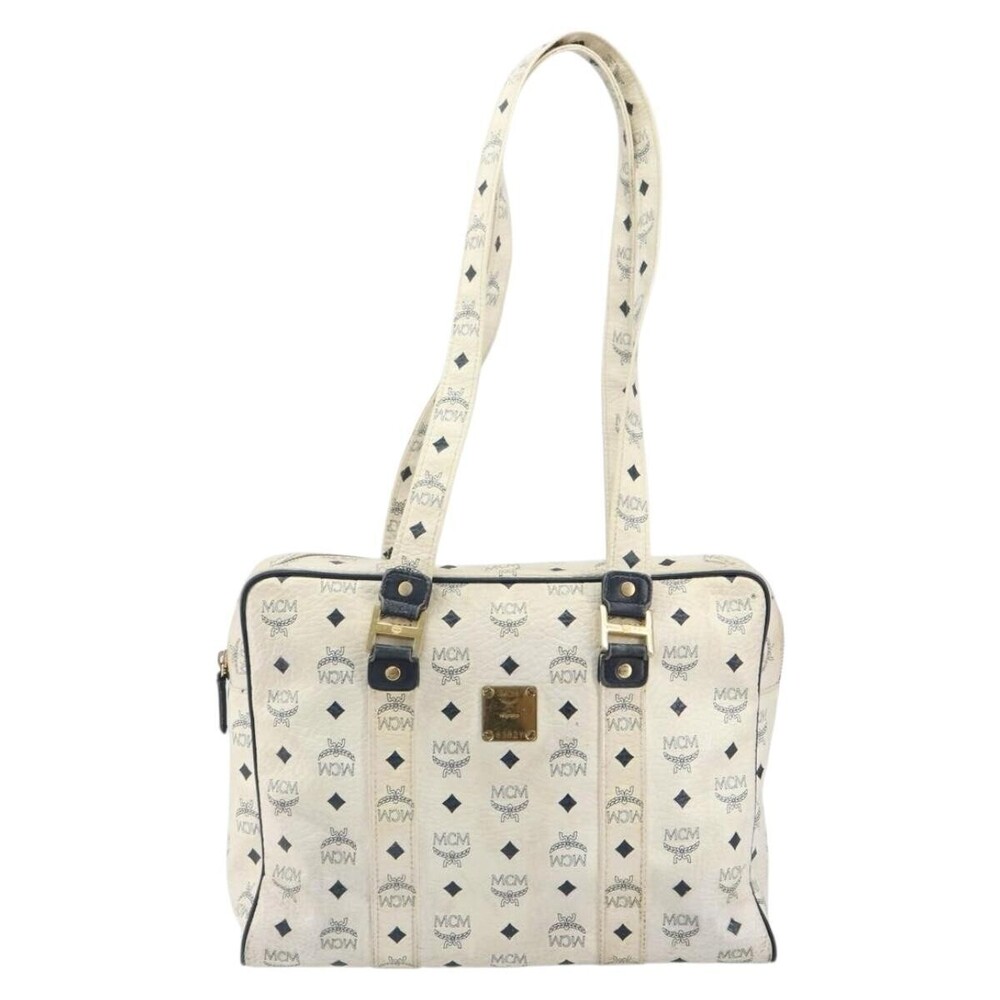 MCM Vintage Visetos Leather